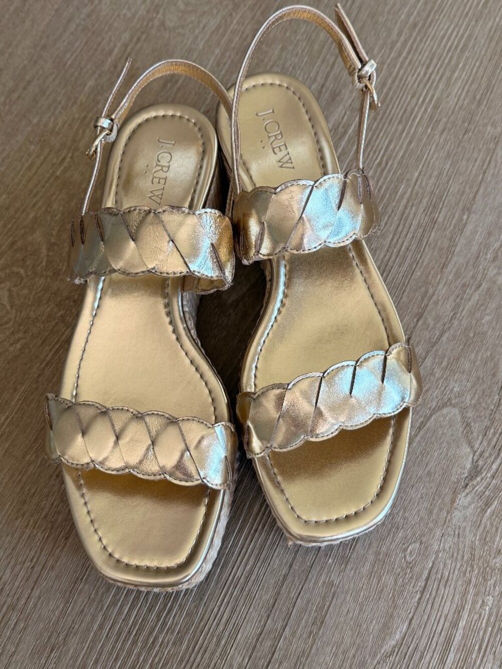 Braided Wedge Sandals for Women
